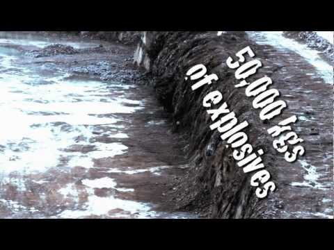 Biggest Ever Quarry Blast! - Slow Motion - KABOOM!