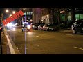 Barack Obama's Motorcade travelling between Presidential Inaugural Balls
