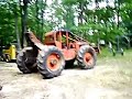 timberjack 230d cable skidder pulling log from the woods #1 timberjack 230d cable skidder pulling log from the woods #1