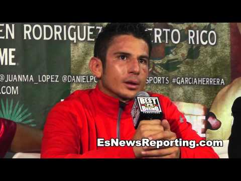 Mauricio Herrera Talks Danny Garcia Post Fight Presser