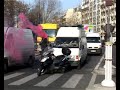 Scooter + fumigène Scooter + fumigène