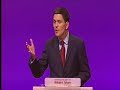 David Miliband speaks to Labour Party Conference David Miliband speaks to Labour Party Conference