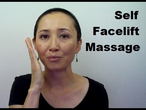 how to self face massage