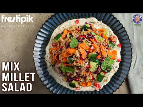 Rajshri Food X Freshpik | Know your Millets | Mixed Millet Salad | Chef Ruchi