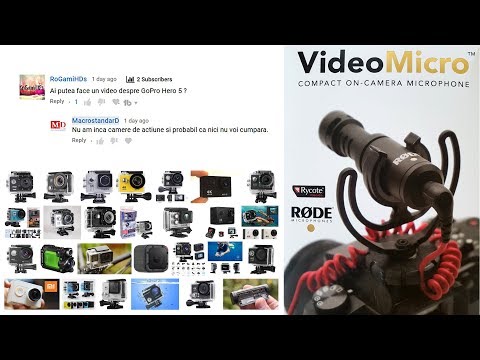 Click aici pentru vizualizare De ce nu am camera de actiune si un test de microfoane Rode VideoMicro vs Rode VideoMic Me De ce nu am camera de actiune si un test de microfoane Rode VideoMicro vs Rode VideoMic Me