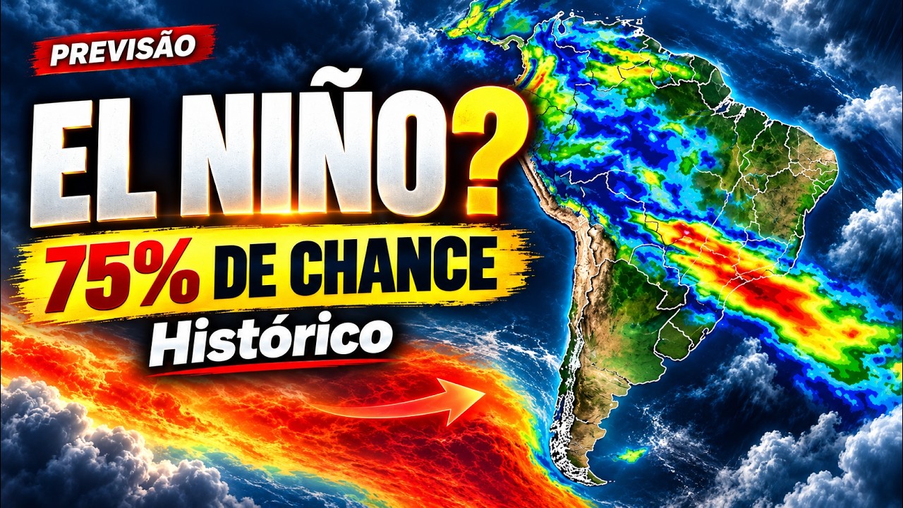 75% de chances de El Niño histórico , preveem os especialistas.