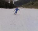 Discesa di Zazzo con gli snowblade Discesa di Zazzo con gli snowblade