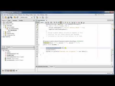 how to fix memory leak java
