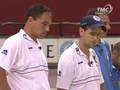 Pétanque Mondial 2006 demi-finale dernière mène 1sur2