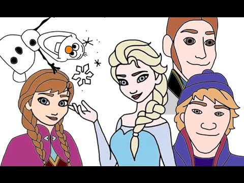 how to draw hans from frozen