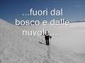 Monte Avaro salita invernale Monte Avaro salita invernale