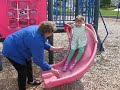 Slide with Gma Fullmer Slide with Gma Fullmer