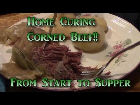 how to cure beef