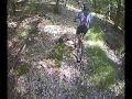 Jérémy  en VTT sur Agnés Sorel   à  Azay le rideau TOURAINE