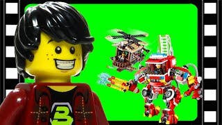 Animated LEGO Movie Rescue Reinforcements 70813 Flash Speed Build