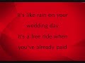 Alanis morissette - ironic w/lyrics (hq sound)