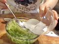 Cold cucumber soup (Oi naengguk)