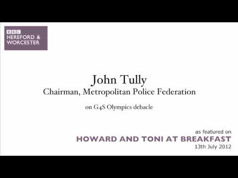 John Tully on G4S Olympics debacle - BBC Radio Hereford & Worcester