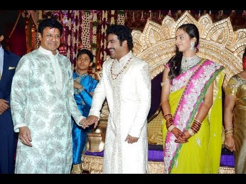 Jr. NTR, Jr. NTR Marriage, Jr. NTR Wedding, Nandamuri Taraka Rama Rao, Jr. NTR weds Lakshmi Pranathi, Lakshmi Pranathi, Nandamuri Family, Nandamuri Vari Pelli Sandadi, Bala Krishna, Hari Krishna, Chandra Babu Naidu, Balakrishna Family, Nara Vari Family, Jr. NTR Marriage Videos, Jr. NTR Marriage Latest News, Jr. NTR with Lakshmi Pranathi, Lakshmi Pranathi and Jr. NTR, Jr. NTR Pelli Sandadi, Nandamuri Marriage, Jr. NTR and Pranathi, Jr. NTR Marriage Visuals, Tone TeluguOne