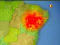 Reportagem apresentada no programa Fantástico de 12/11/2006 que trata sobre as consequências do aquecimento global para o clima no Brasil