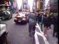 Bike Messengers - Drag Race NYC. Music by ÜBERDOSE!