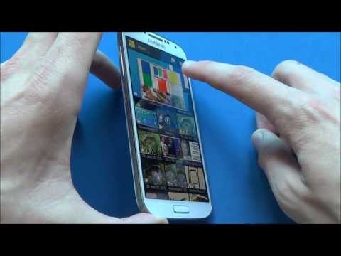 how to enable eye scroll on s5