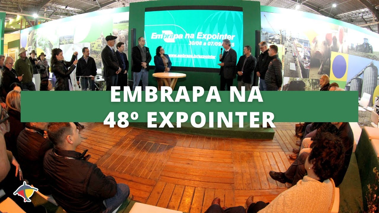 Embrapa apresenta lançamentos e amplia parcerias na 48ª Expointer | Terra Sul
