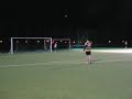 Football/soccer kickabout at our local astroturf