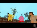 GTA SAN ANDREAS KIRBY DORAEMON PIKACHU & SEXY GIRL INTRO