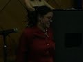 Eve Ensler Rehearsal