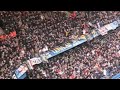 Inter fans at Chelsea, singing Samuel Ett'o having fun