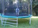 Key Features of the Top of the range round trampoline from Super tramp. Known as the 'Superbouncer' 14 foot trmpoline. Available from leading Retailer bouncyhappypeople.co.uk