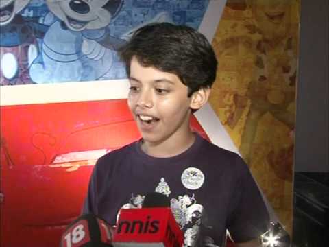 Hollywood Movie PIRATES OF THE CARIBBEAN 4 Premiere - Javed Jaffrey, Naved Jaffrey & Darsheel Safary