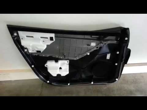 2013 Mazda CX-5 – Plastic Interior Door Panel Removed To Upgrade OEM Speaker