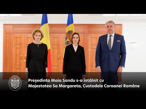 President Maia Sandu met with Her Majesty Margareta, Custodian of the Romanian Crown