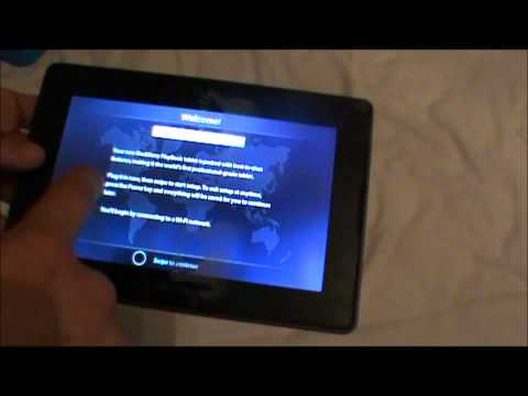 Blackberry Playbook 2.0 (64GB) Unboxing & Review 2012