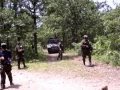 Oklahoma D-Day paintball game tanks