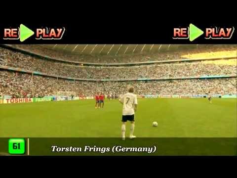 Foot - Cette vidéo nous montre les 100 plus beaux buts de l'hsitoire du foot et celle des 50 plus beaux arrive bientôt!!!!!!!!!!!
