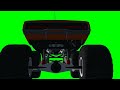 Monster Truck Dodge Charger - Different Views - Free Green Screen