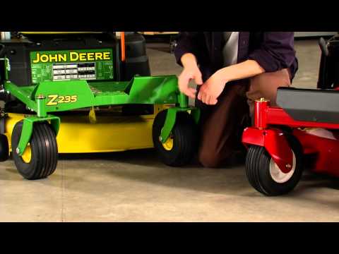 how to drive a zero turn lawn mower