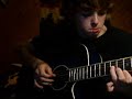 Acoustic solo/riffing