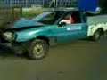 Polonez crash test - zywy manekin (nieudany reczny) ::)
