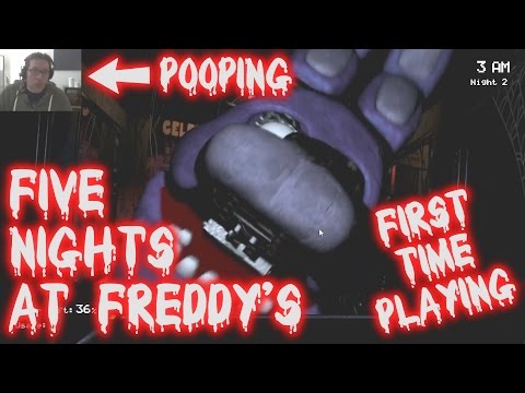 Five Nights At Freddy's : FIRST TIME PLAYING!