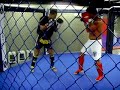 Vitor belfort sparring with french thai boxer