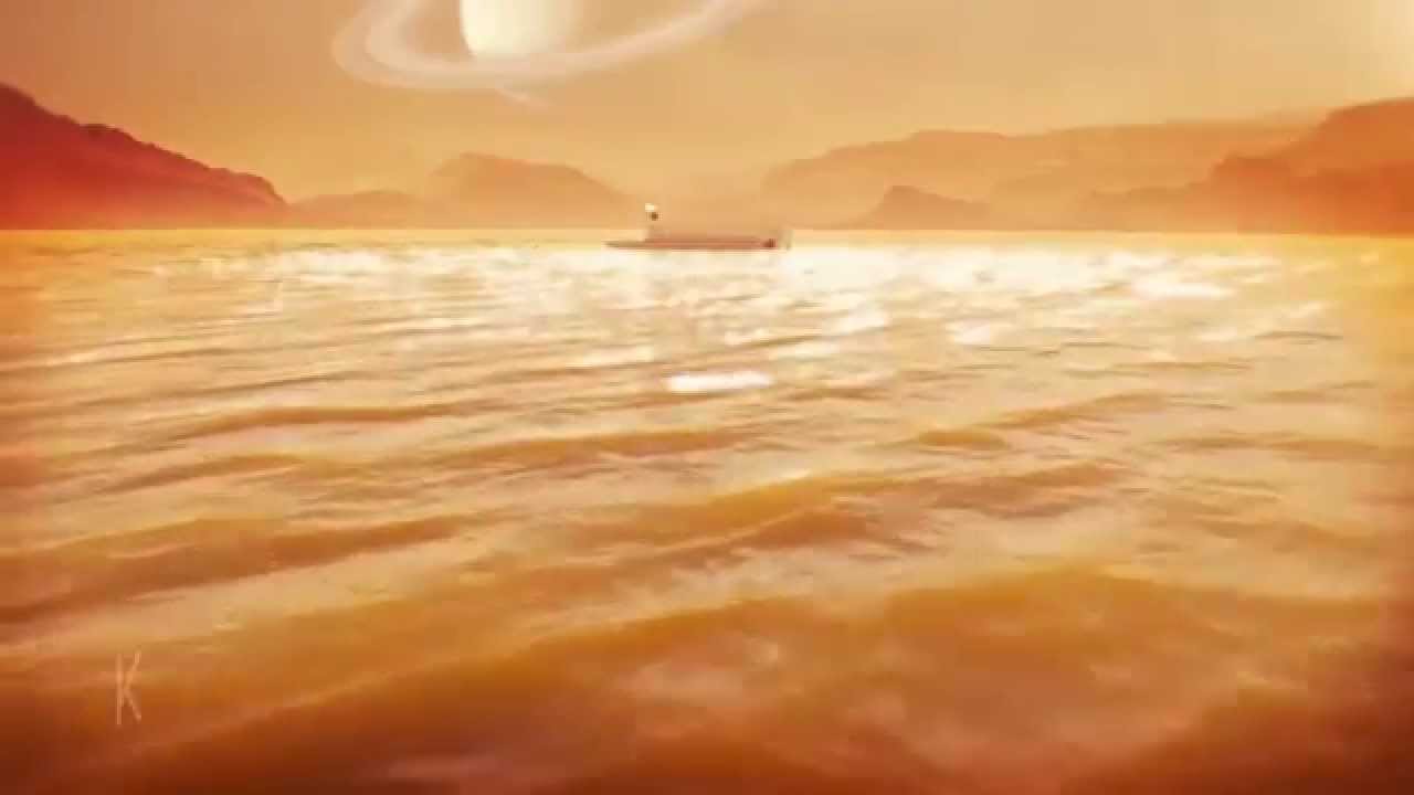 NASA разрабатывает подводную лодку для исследования Титана. Фото.