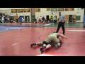 2 21 09 Joe Pasquarelli vs Dedham State Consolation Semi final 286lbs
