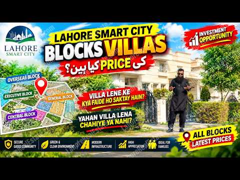Lahore Smart City Sector A 10 Marla Georgian Villas For Sale Installment Plan 2026