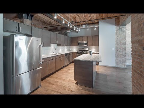 A waterfront 1-bedroom with a balcony at Streeterville’s Lofts at River East A waterfront 1-bedroom with a balcony at Streeterville’s Lofts at River East