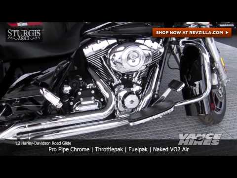 RevZillaTV - Vance & Hines 2012 Road Glide Product Demo http://www.revzilla.com/motorcycle/vance-hines-pro-pipe-exhaust-for-harley-touring-10-13?utm_source=youtube.com&ut...