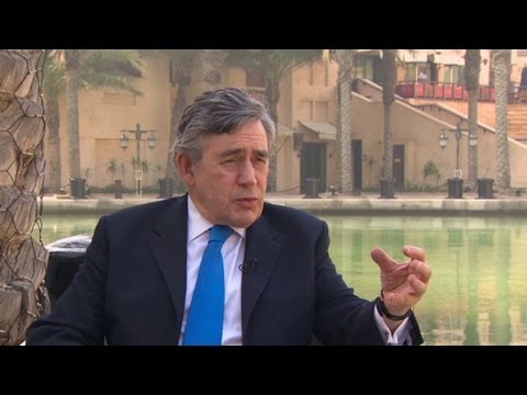 Gordon Brown - Former UK prime minister Gordon Brown says cooperation will kickstart the world economy.